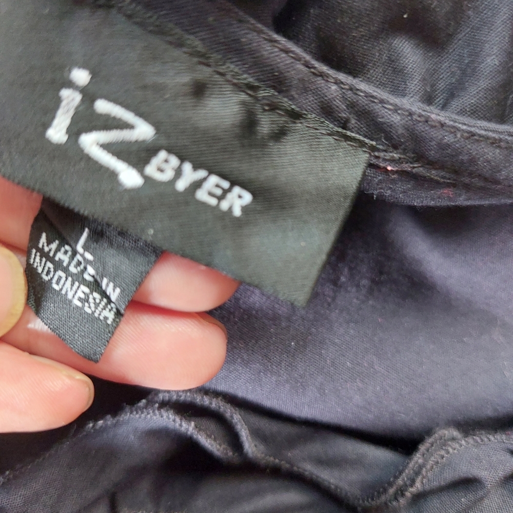 Black ruffle neck dress from Iz Byer - Picture 3 of 4